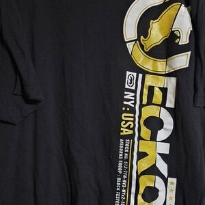 Ecko Unlimited Black Tee with Gold Logo